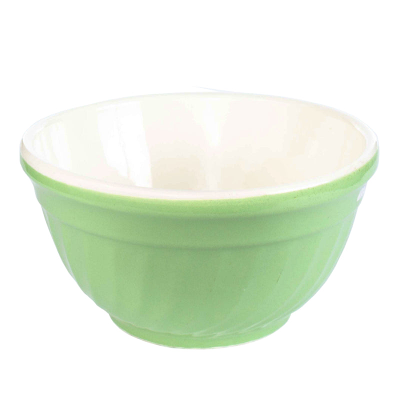 Green Swirl Mixing Bwith Ivory Interior (As Is)