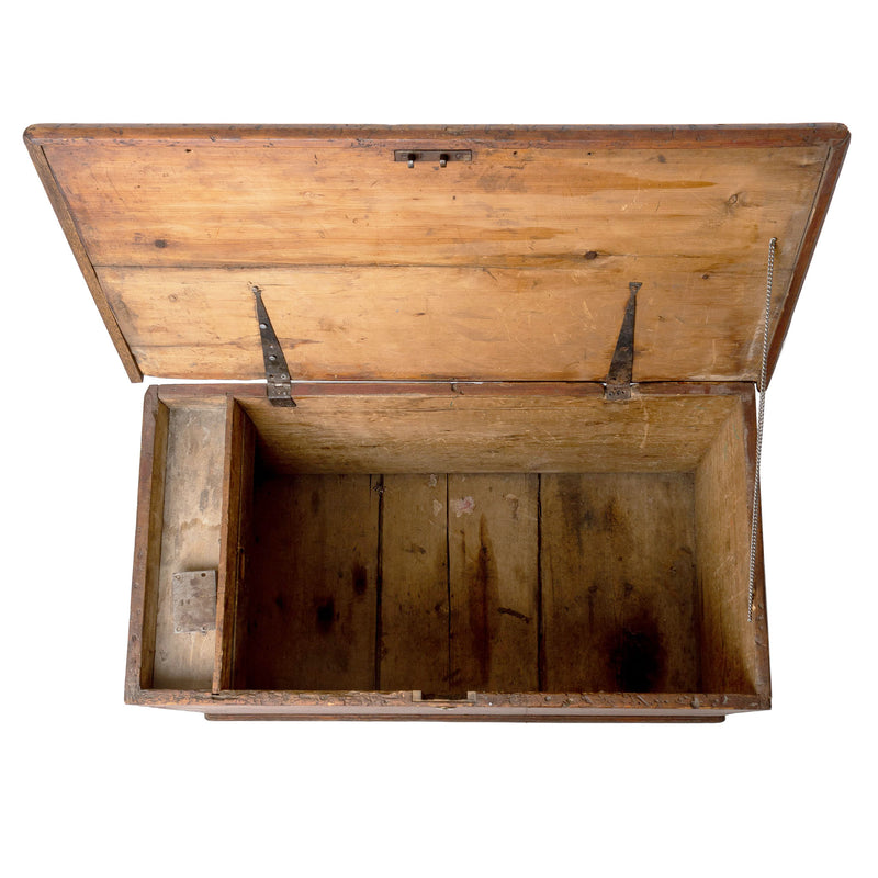 19th Century Pine Chest (As Is)