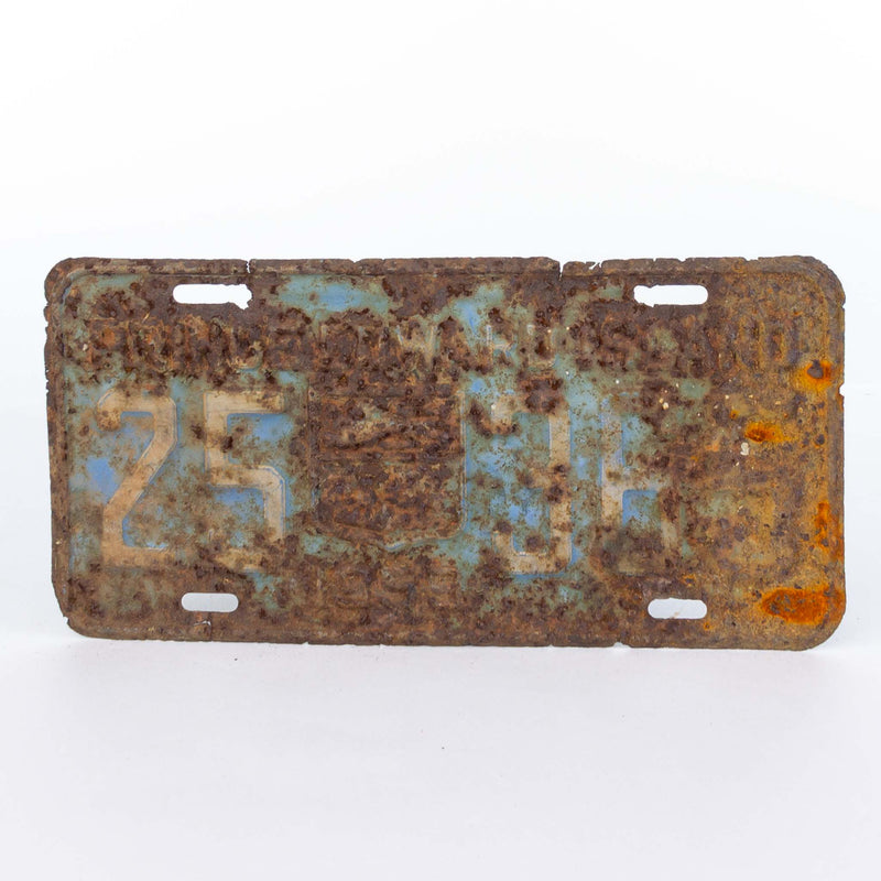 Prince Edward Island 1959 Licence Plate (Corroded)
