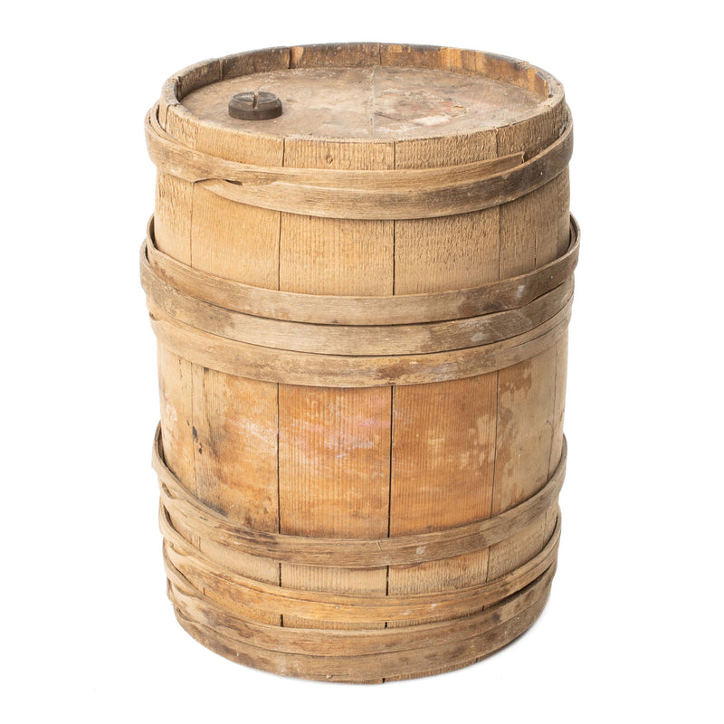 Wood 25lb. Powder Keg