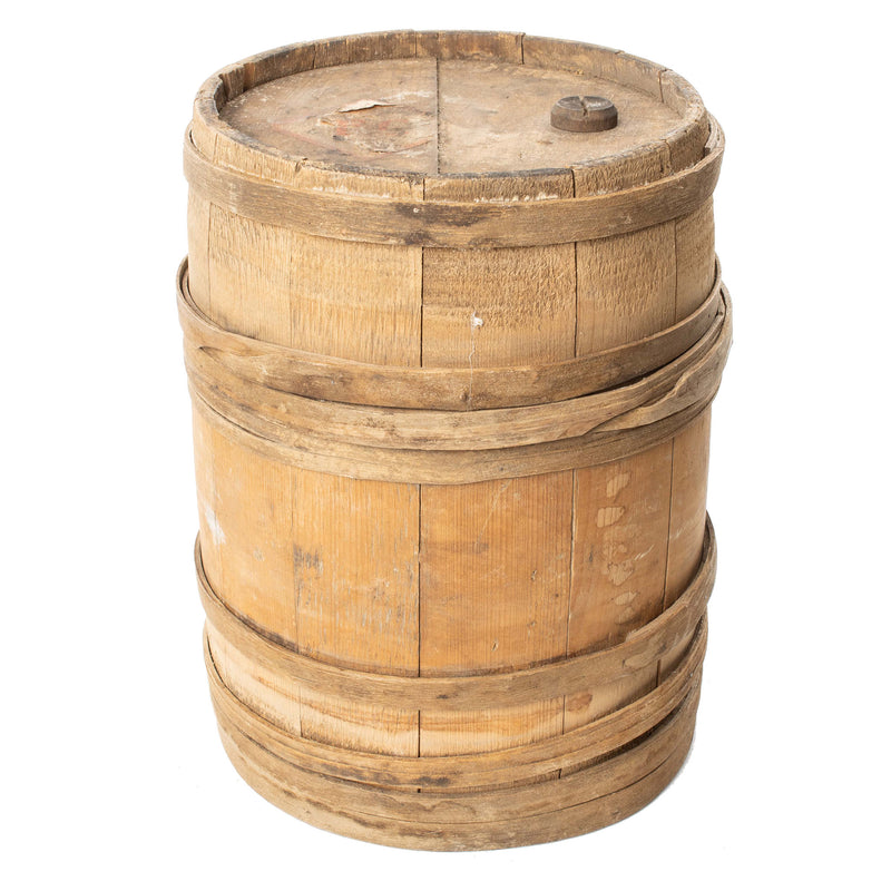Wood 25lb. Powder Keg