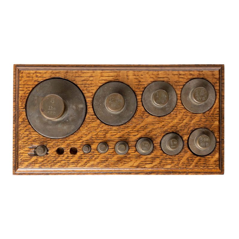 AVD Scale Weight Set with 11 Weights (12 pcs.)
