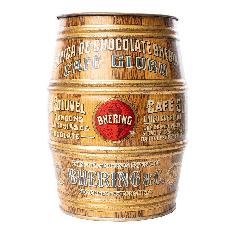 Bhering Cafe Globo Barrel Shaped Tin
