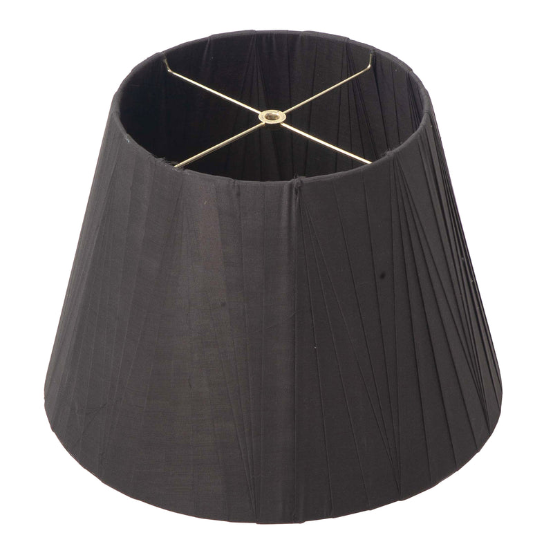 Black Pleated Lampshade