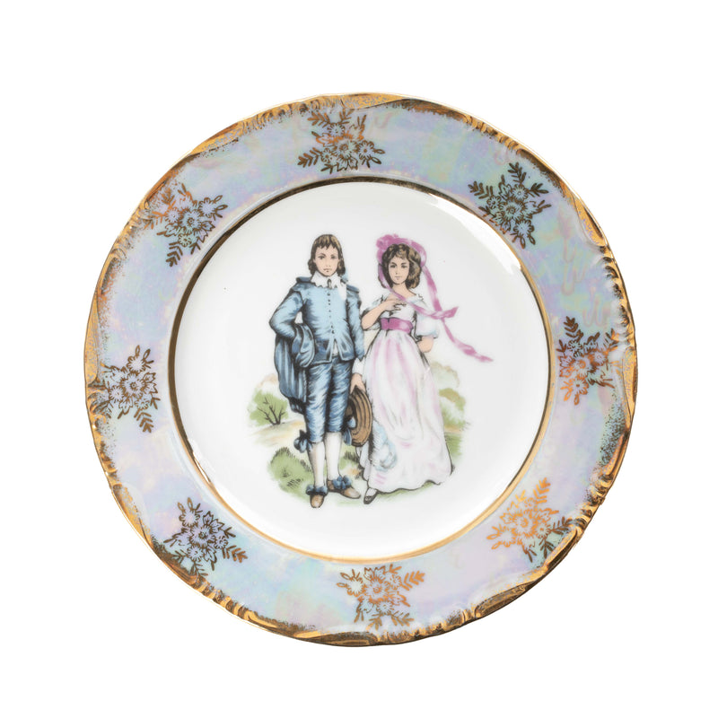 Blue Boy and Pinkie Decorative Plate