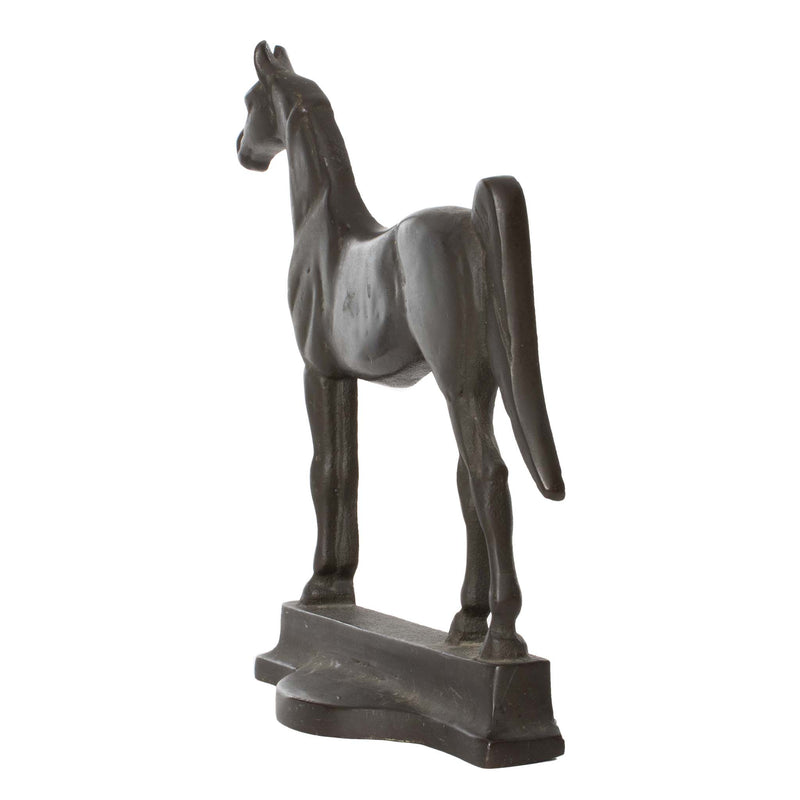 Cast Iron Hubley Horse Door Stop