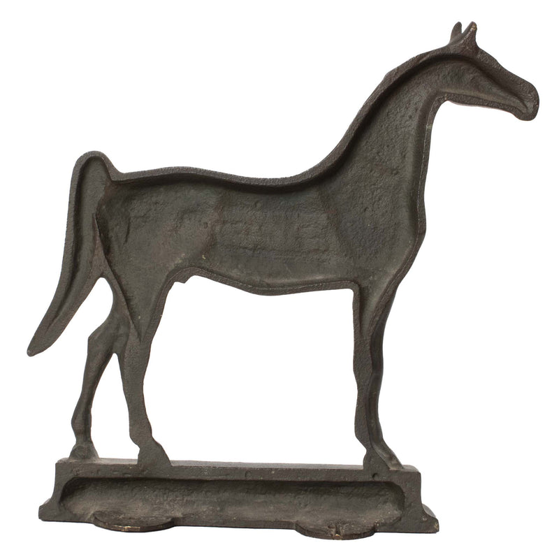 Cast Iron Hubley Horse Door Stop