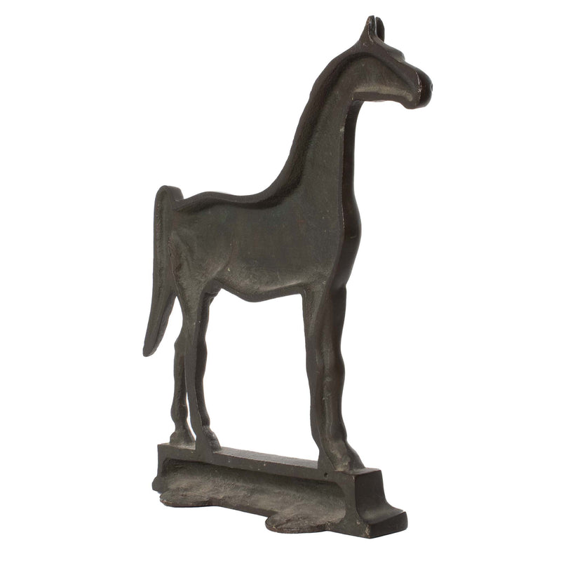 Cast Iron Hubley Horse Door Stop