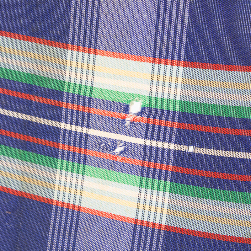 Children's Plaid Umbrella with Blue Poodle Handle