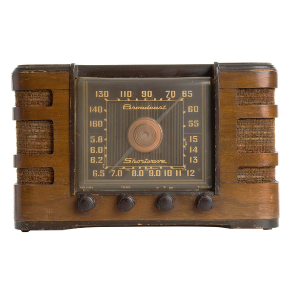 Crosley Walnut Cased Tabletop Radio