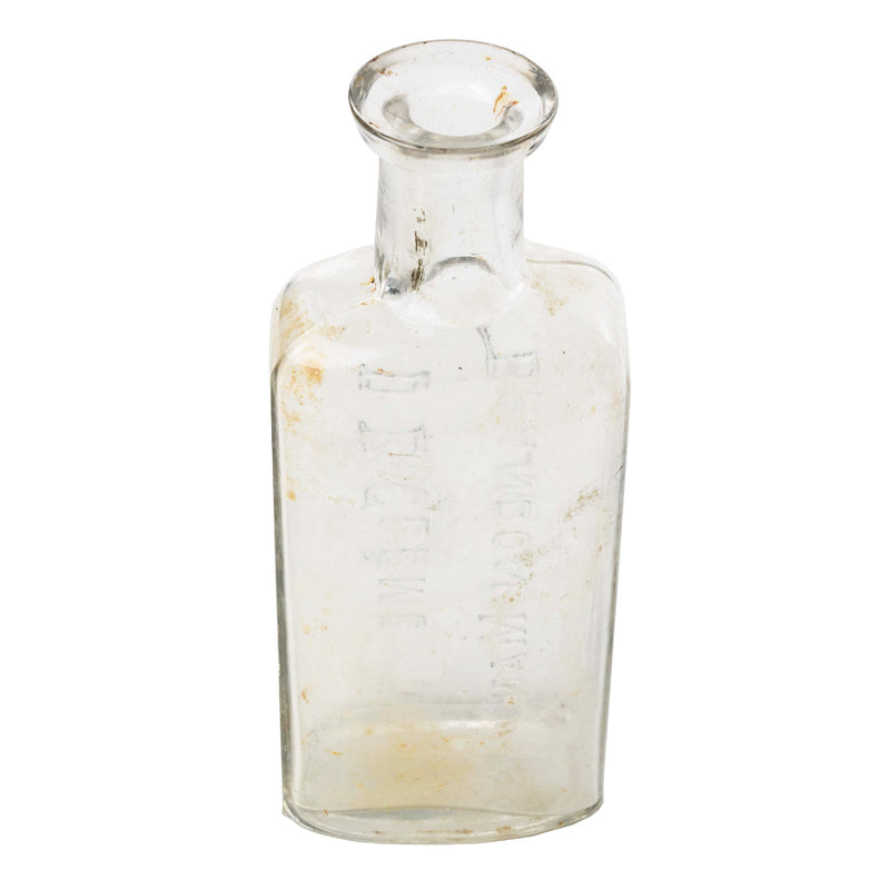 D.E. Clement Apothecary Bottle