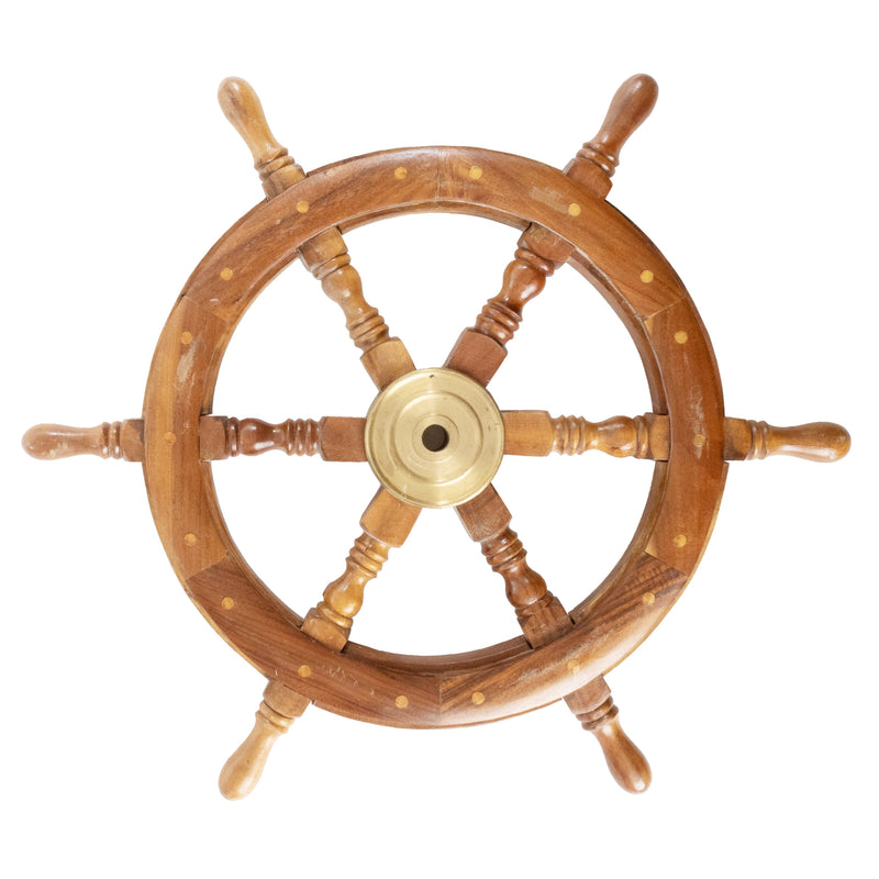 Decorative Wall Mount Ship's Wheel