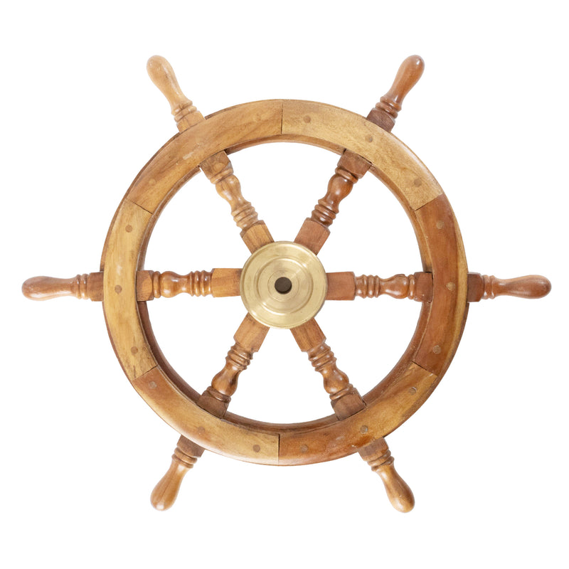Decorative Wall Mount Ship's Wheel