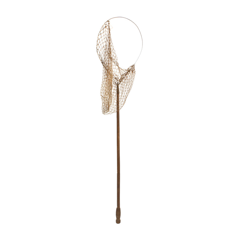 Early Fishing Net with Wood Handle
