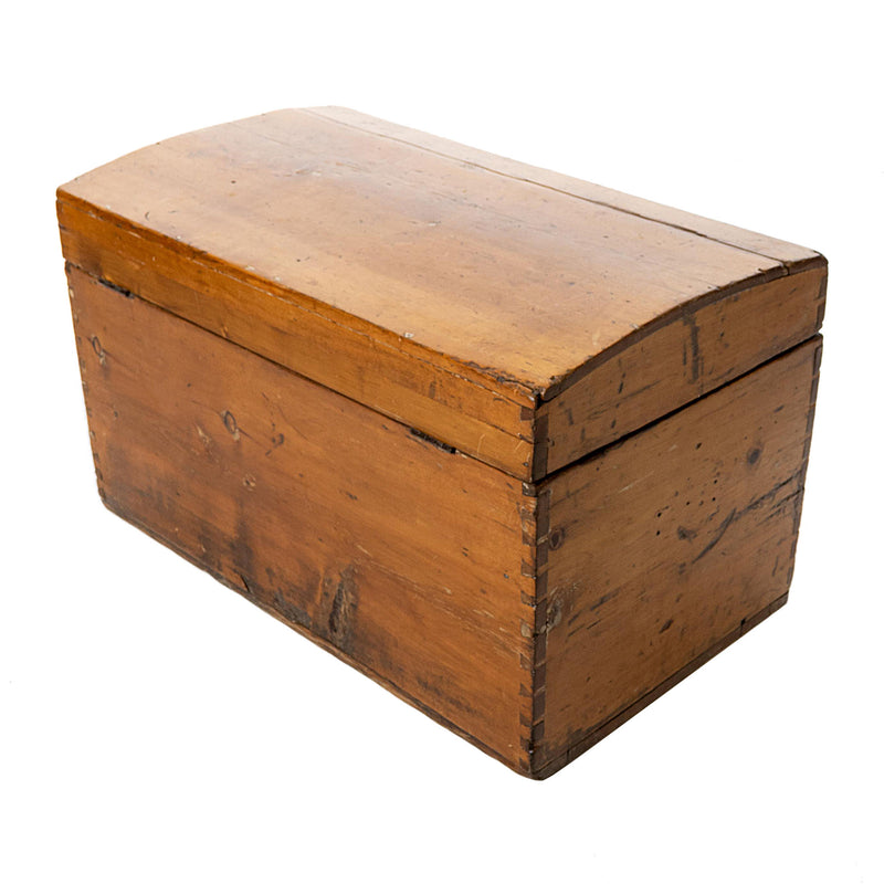 Pine Chest with Dovetail Corners (As Is)