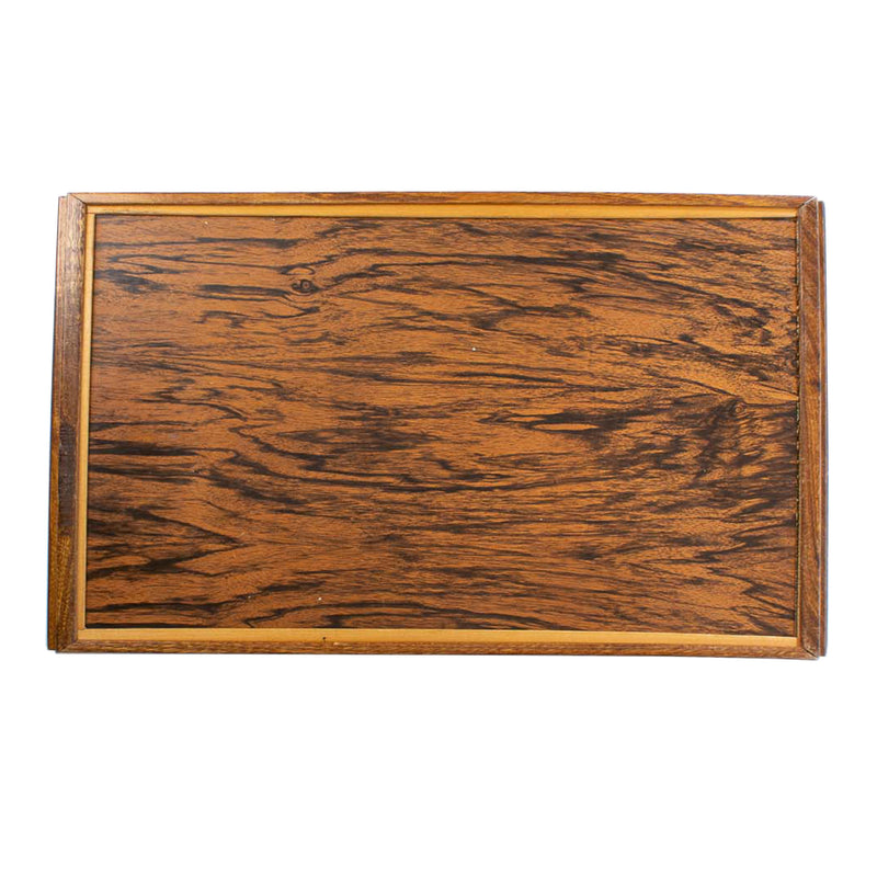 Faux Grained Glass Top Tray