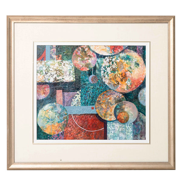 Framed Original Acrylic Painting