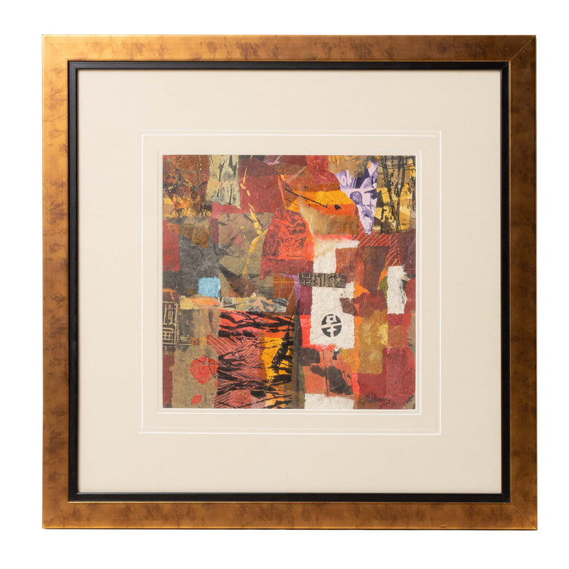 Framed Original Collage Artwork