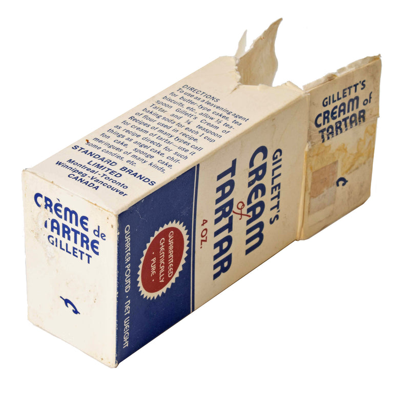 Gillett's Cream of Tartar Box