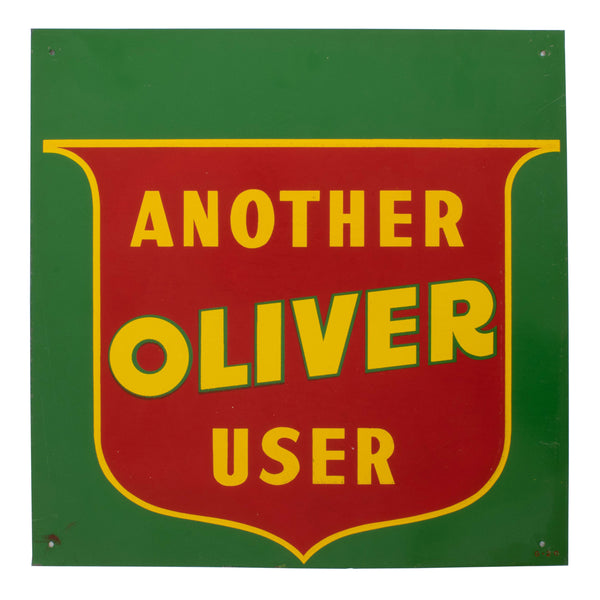 Green/ Red/ Yellow "Another Oliver" Sign