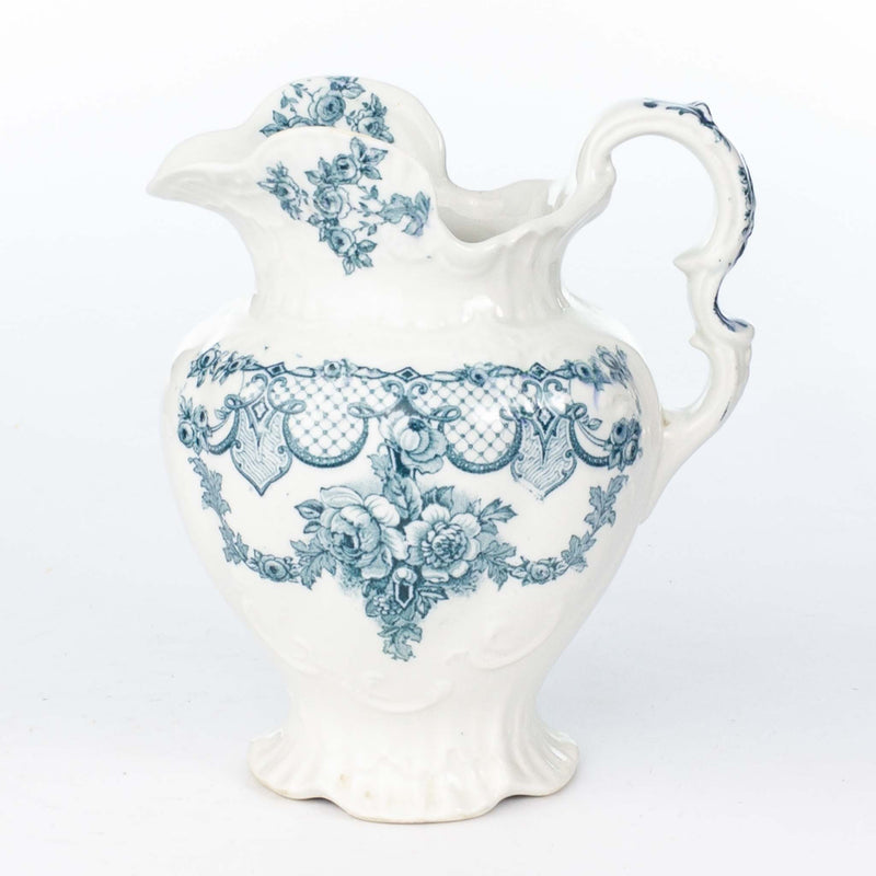 Blue and White Porcelain Wash Basin Set (7pcs.)