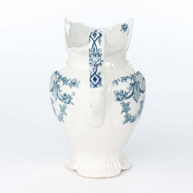 Blue and White Porcelain Wash Basin Set (7pcs.)