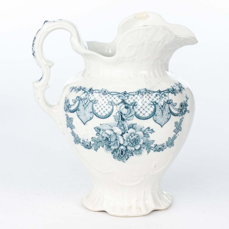 Blue and White Porcelain Wash Basin Set (7pcs.)