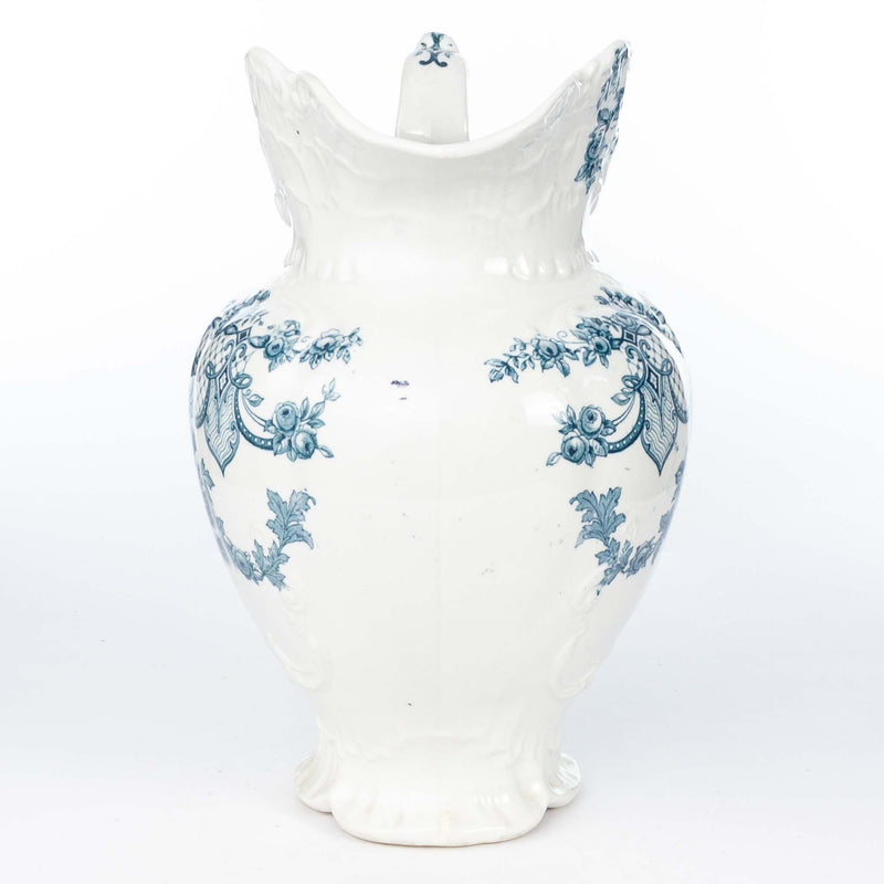 Blue and White Porcelain Wash Basin Set (7pcs.)