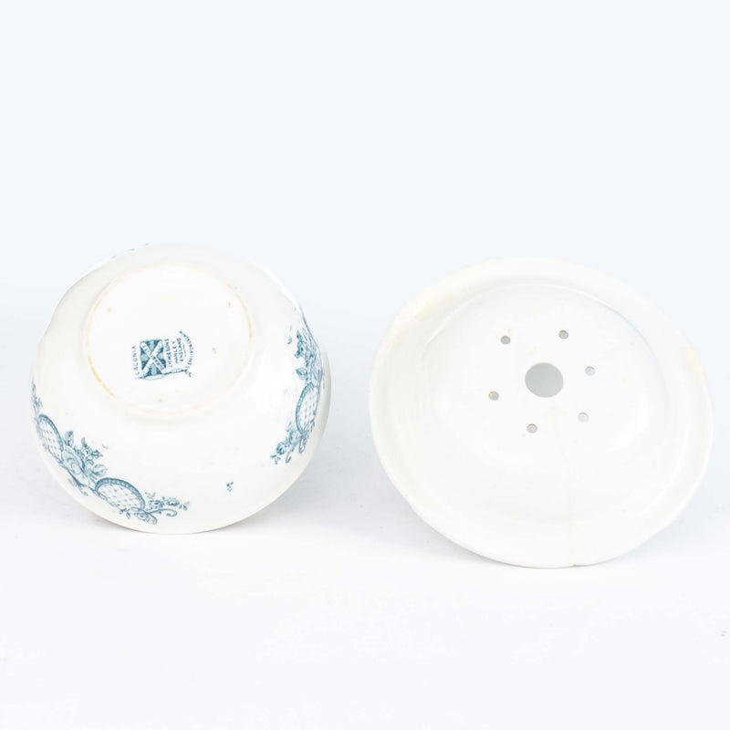 Blue and White Porcelain Wash Basin Set (7pcs.)