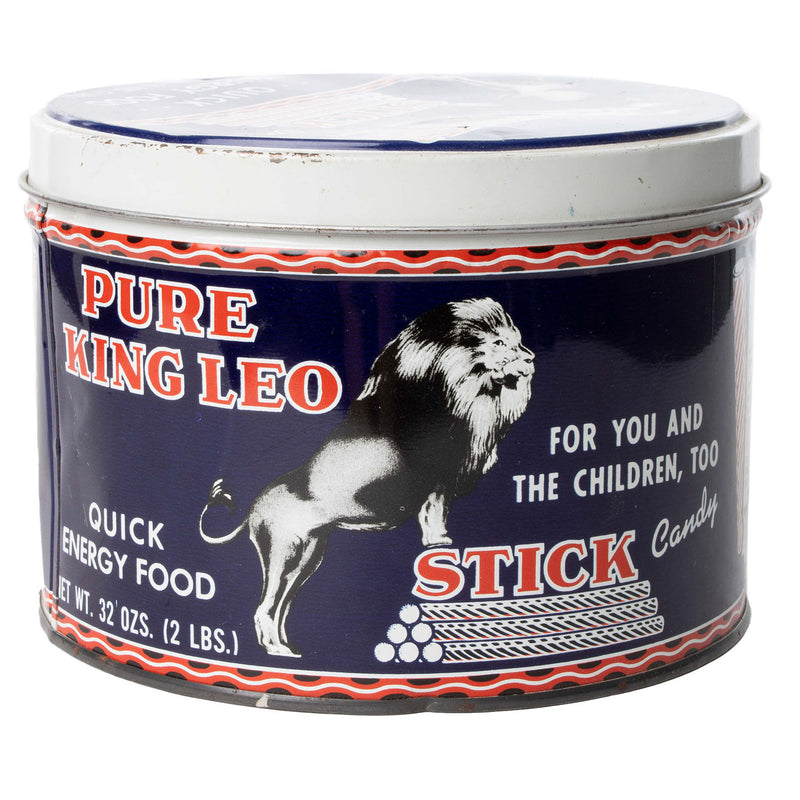 King Leo Stick Candy Tin