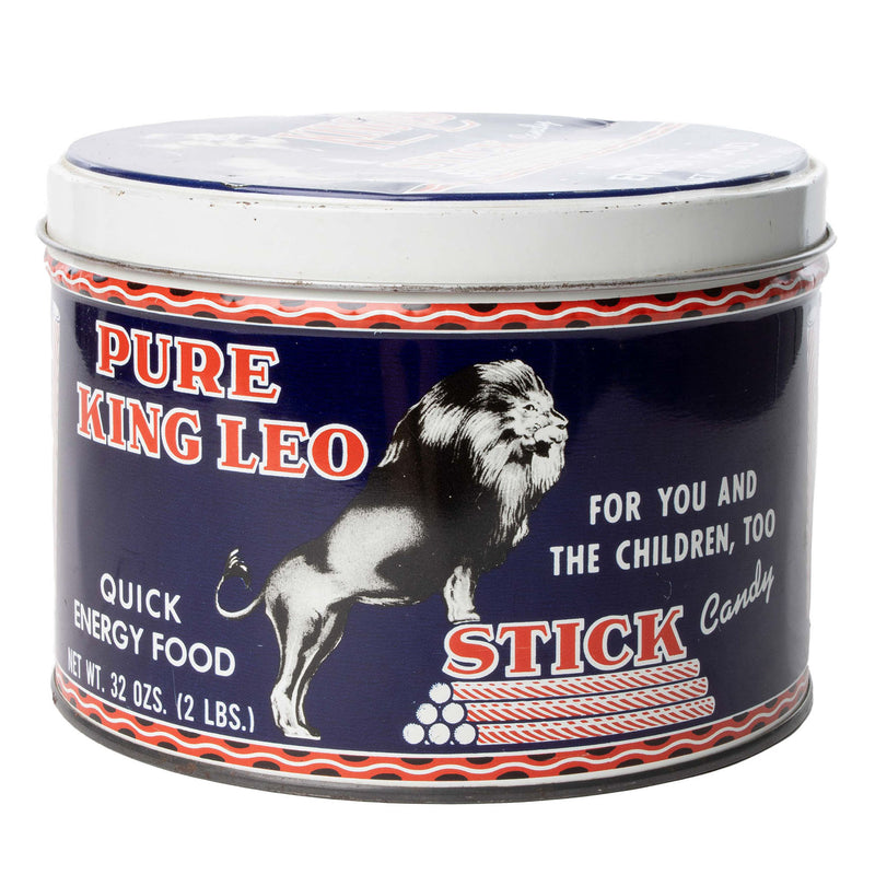 King Leo Stick Candy Tin