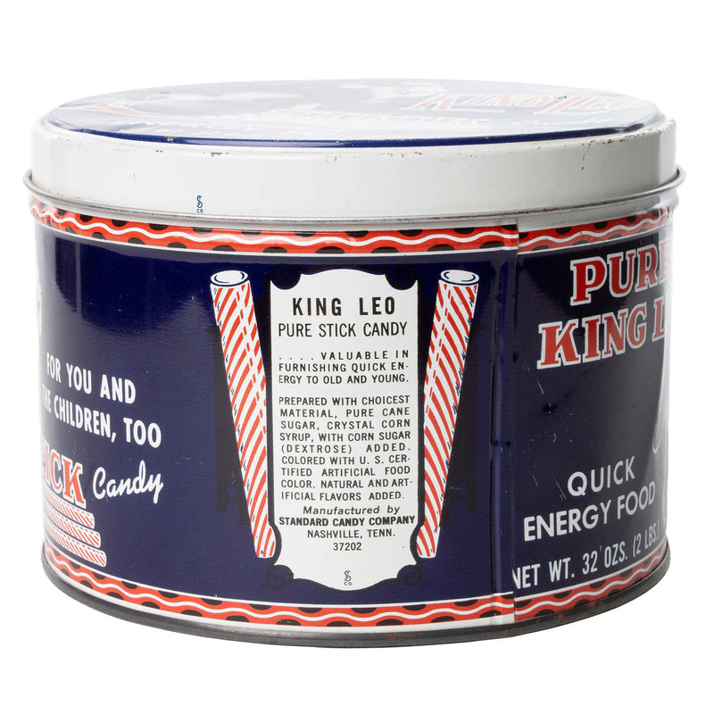 King Leo Stick Candy Tin