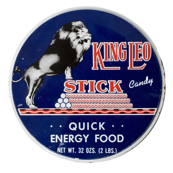 King Leo Stick Candy Tin