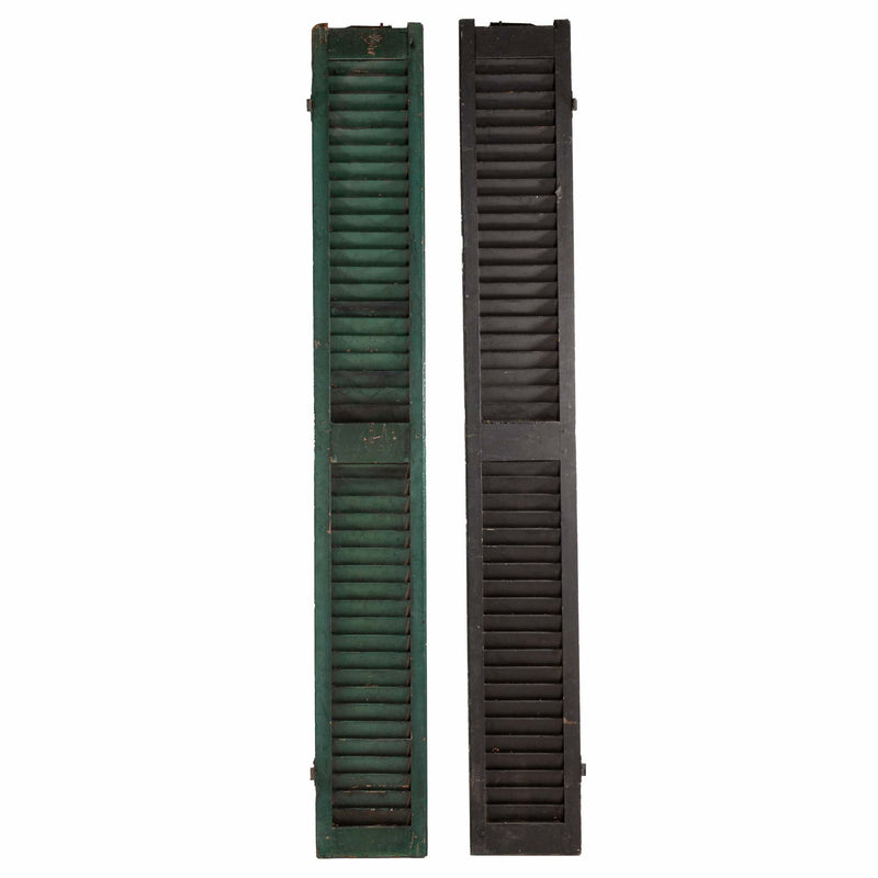 Painted Storm Shutters from Maritimes (Pair)