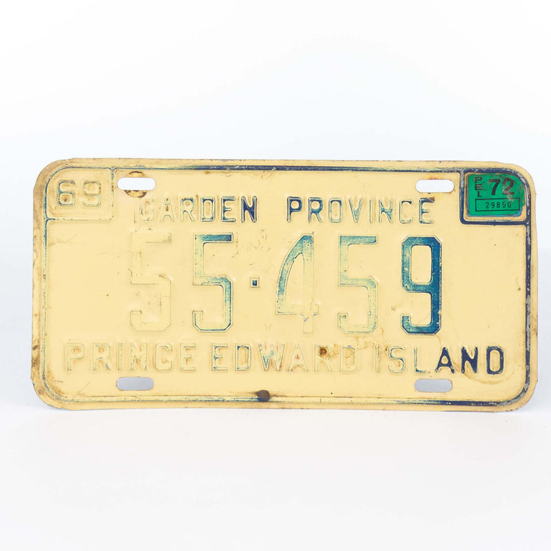 PEI 1969 Licence Plates (Pair)