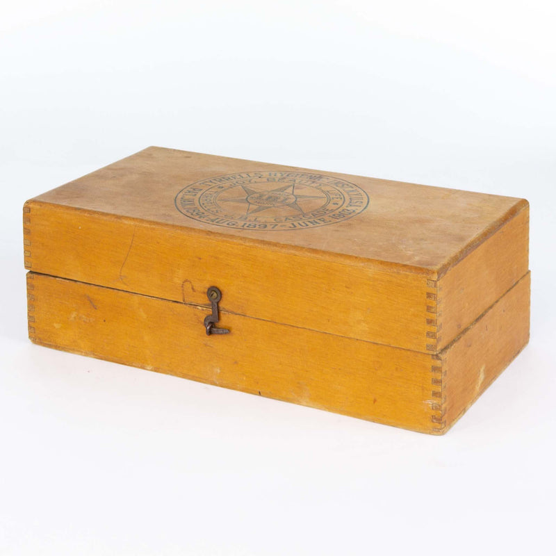 Tyrell's Hygienic Institute Wooden Box