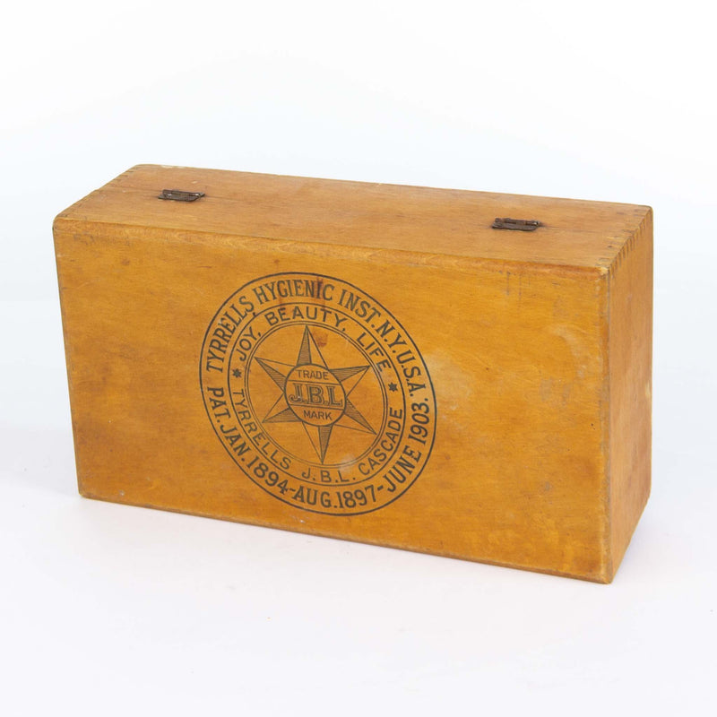 Tyrell's Hygienic Institute Wooden Box