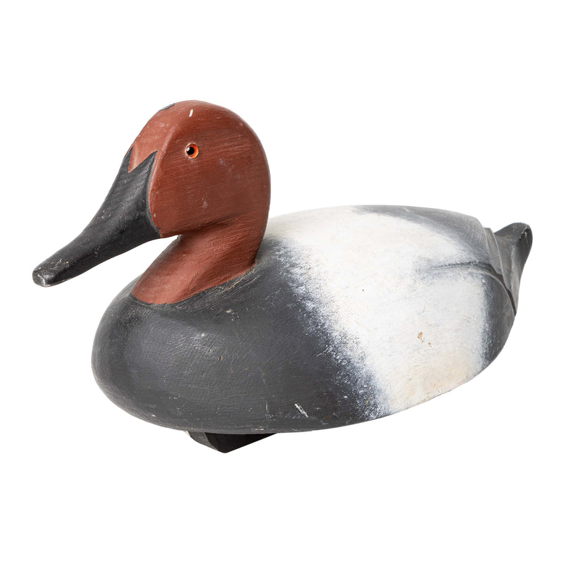 LM Signed Painted Duck Decoy