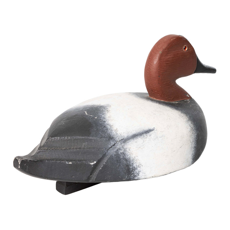 LM Signed Painted Duck Decoy