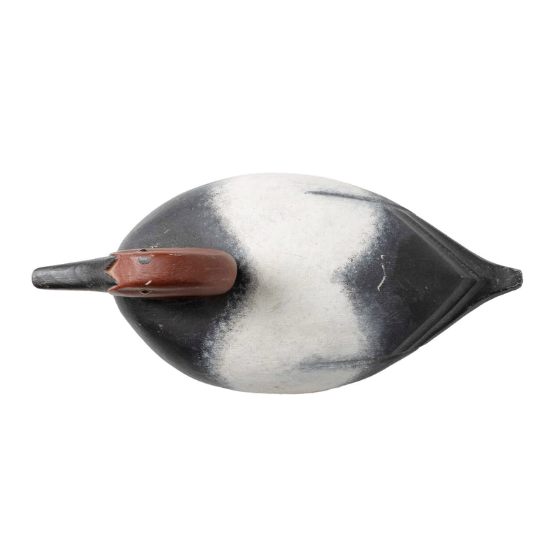 LM Signed Painted Duck Decoy