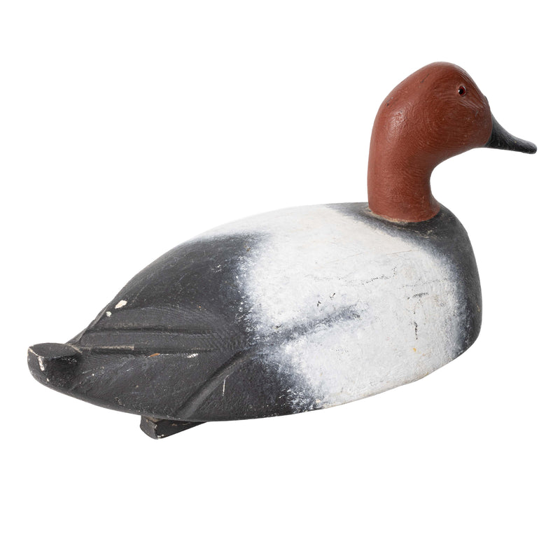 LM Signed Painted Duck Decoy