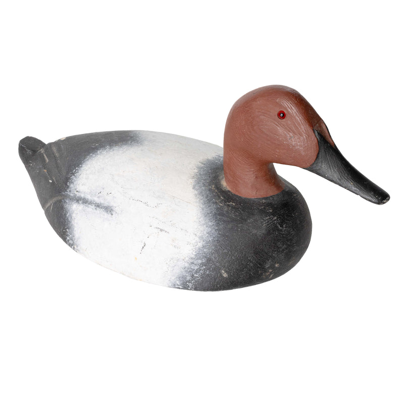LM Signed Painted Duck Decoy