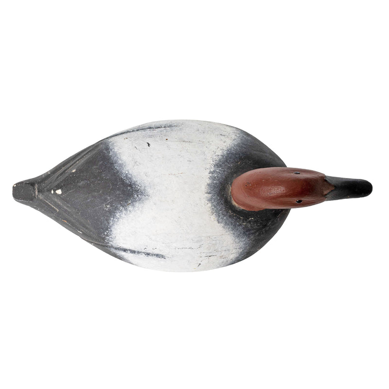 LM Signed Painted Duck Decoy