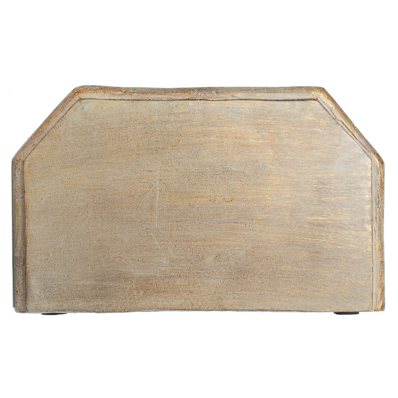 Large Gold and Grey Acanthus Leaf Corbel