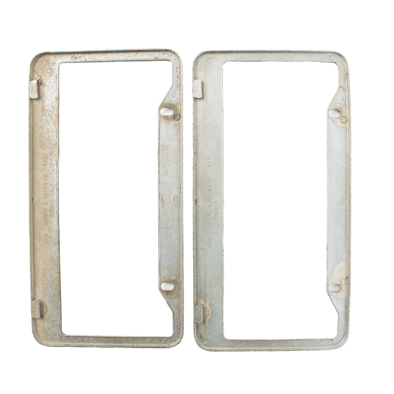 Licence Plate Covers "Drive Safely Corona Dodge" (Pair)