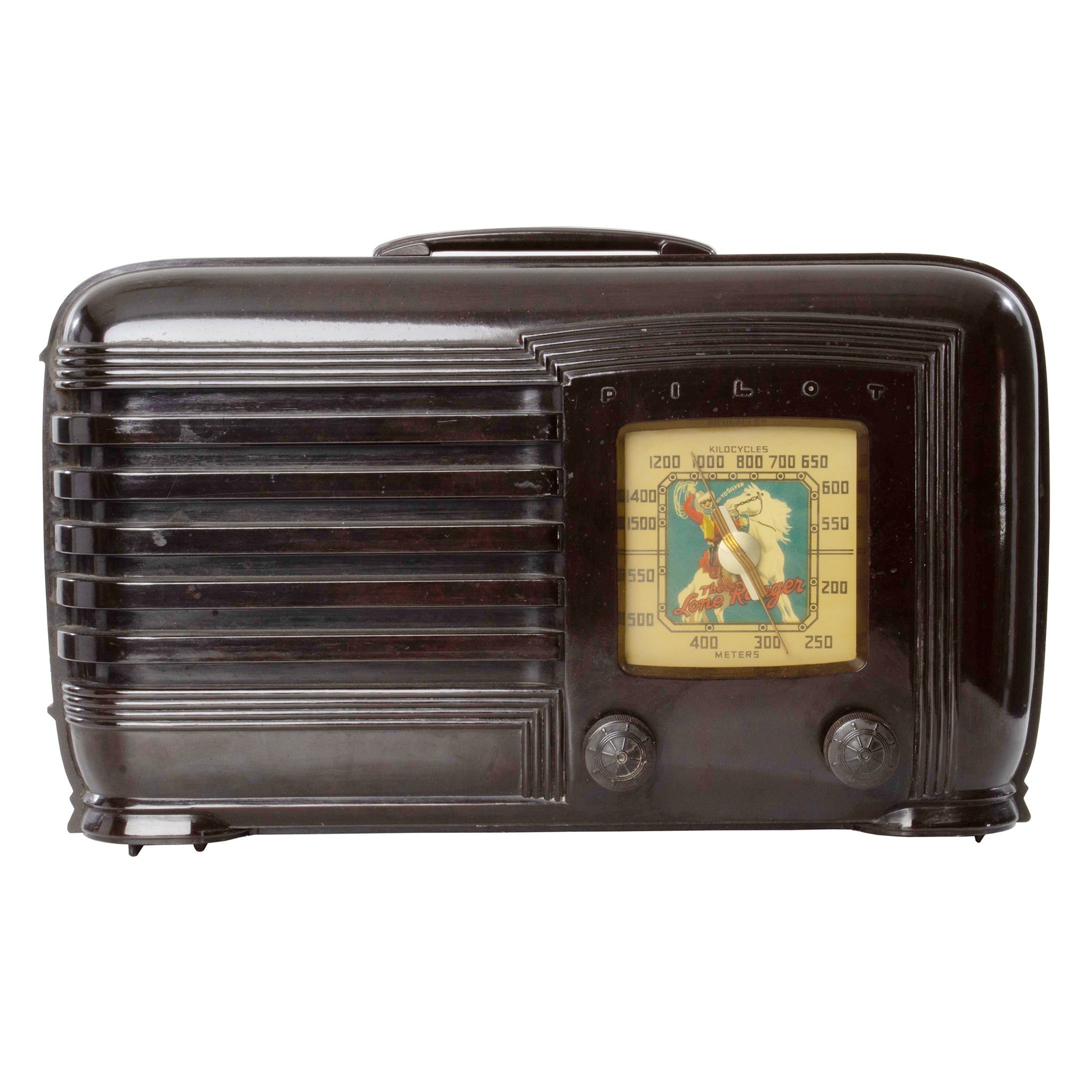 Lone Ranger Pilot Bakelite Radio – Iron Crow