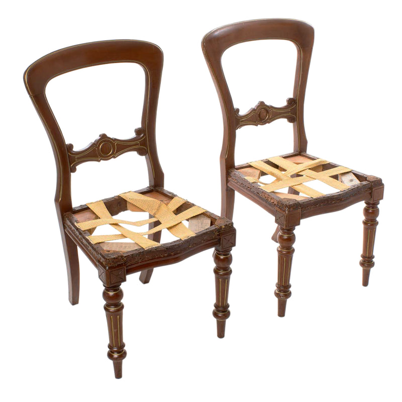 Mahogany Dining Chairs (Set of 4)