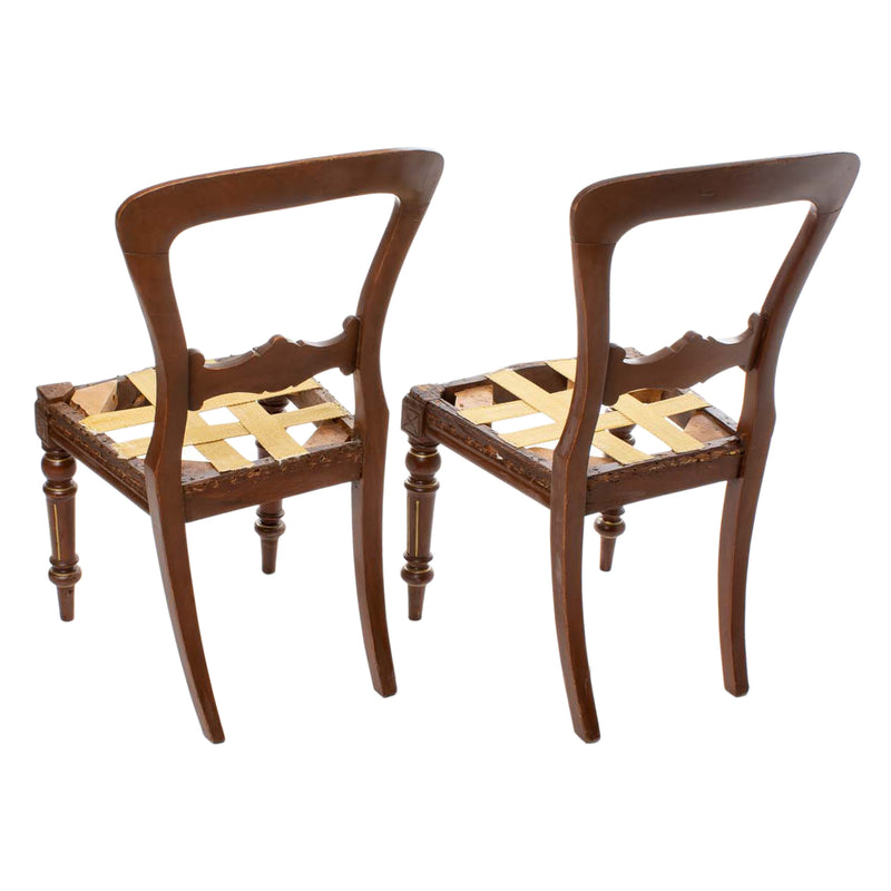 Mahogany Dining Chairs (Set of 4)