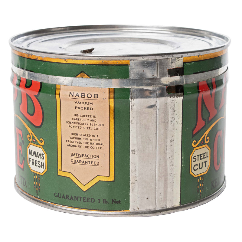 Nabob Brand Coffee Tin