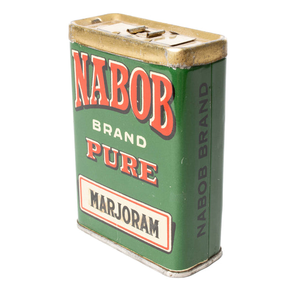 Nabob Brand Pure Marjoram Tin